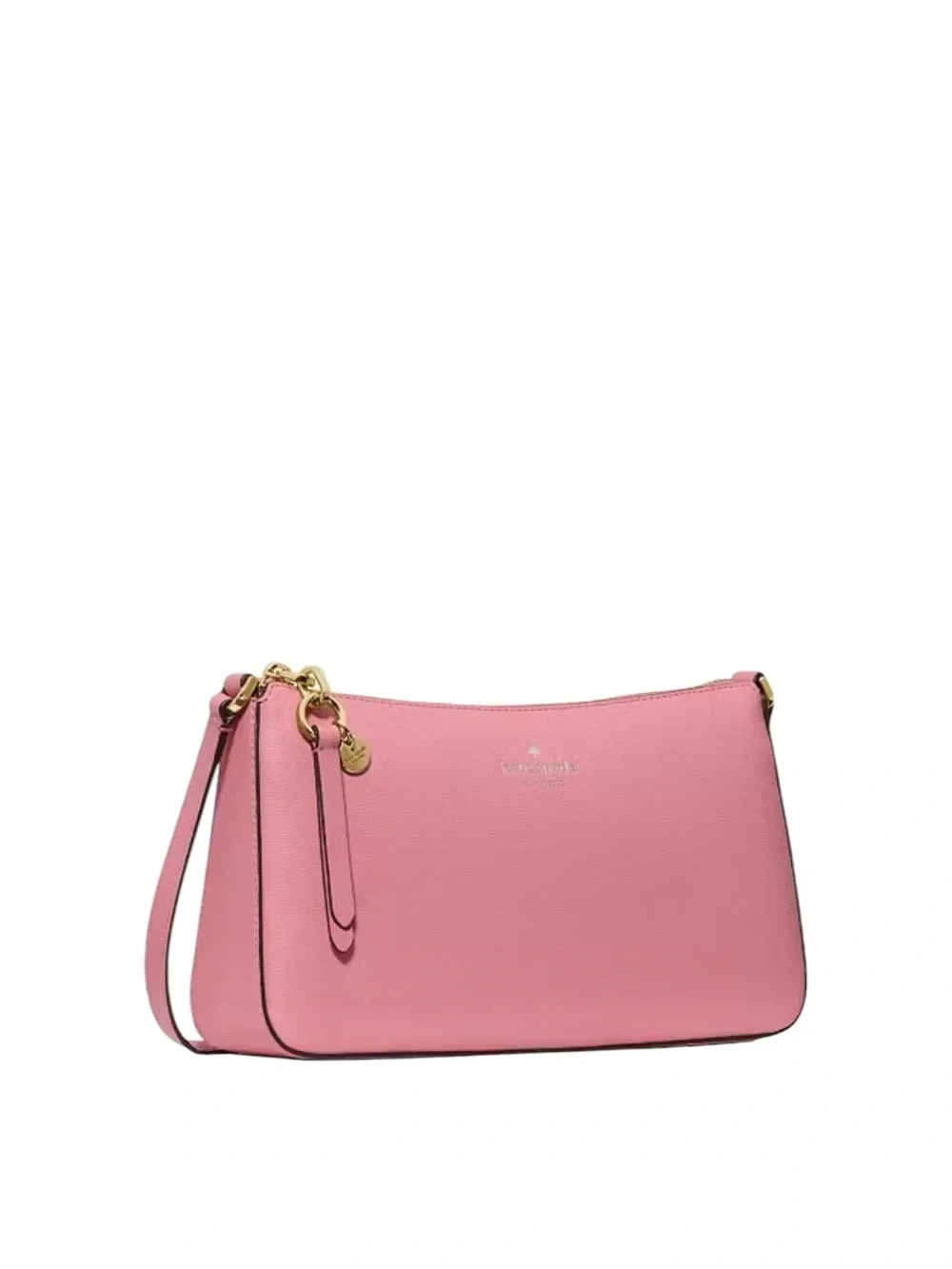 kate spade Pink Leather Crossbody with Gold Hardware